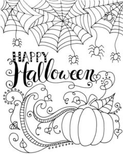 coloriage halloween  Un max d'idées